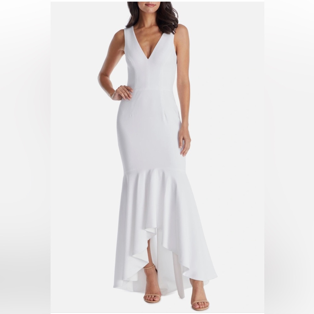 Dress the Population High Low Trumpet Dress Size Small